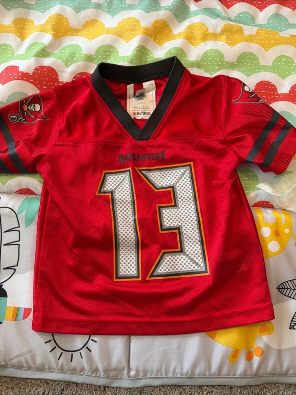 NFL Tampa Bay Buccaneers Red #13 Toddler Football Jersey